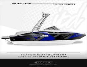 Gk-kw-175 Ipd Graphics Kw Design Graphic Kit For Bayliner 175 Models 1997-2018