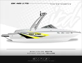 Gk-ns-175 Ipd Graphics Ns Design Graphic Kit For Bayliner 175 Models 1997-2018