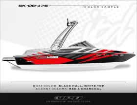 Gk-ob-175 Ipd Graphics Ob Design Graphic Kit For Bayliner 175 Models 1997-2018