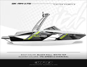 Gk-rm-175 Ipd Graphics Rm Design Graphic Kit For Bayliner 175 Models 1997-2018