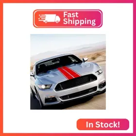 Ld00170 Lanzmyan Car Hood Decal Sticker Universal Auto Racing Body Stripe Vinyl Modified