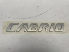 8624-1038-00 Larson Cabrio Raised Decal Silver 9 3/4 Inch X 1 3/8 Boat