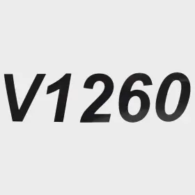 2356581 Lowe Boat Brand Decal V1260 Black Glossy Sticker