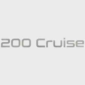 166333-01 Lowe Boats Boat Decal 2395277 200 Cruise Metallic Silver Sticker