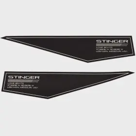 2393278 Lowe Boats 2393277 Stinger Boat Decals / Glossy Sticker Set Of 2