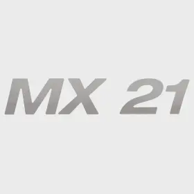 U38659-01 Lowe Boats Boat Model Decal 2350070 Mx 21 Metallic Silver Vinyl Sticker