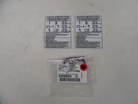 2356694 Lowe V1460 Canadian Compliance Notice Decal Pair 2 4 1/16 Inch X 5 Boat