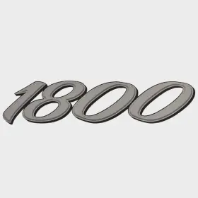 1986303 Lund Boat Brand Decal Gray 1800 Alaskan Sticker