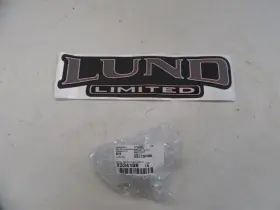 2334108 Lund Limited Carpet Decal 17 1/4 Inch X 4 1/2 Black / Silver Red Marine B