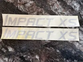 2339255 Lund Boat Decal Inch Impact Xs In Silver - New