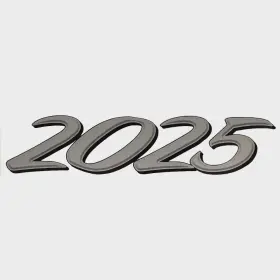 1986310 Lund Boats Boat Model Number Decal Sticker 2025 Silver Black