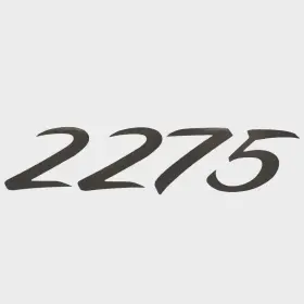 2280388 Lund Boats Boat Model Decal Sticker 2275 Baron Metallic Graphite