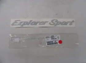 1986349 Lund Explorer Sport Decal 17 7/8 Inch X 2 Silver And Black Marine Boat
