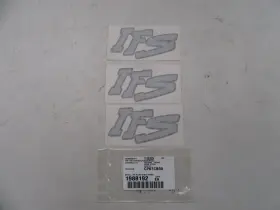 1988192 Lund Ifs Decal Set Of 3 5 3/4 Inch X Silver And Black Marine Boat