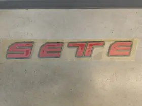 5992952 Malibu Decal Emblem Wakesetter Logo - Red Partial
