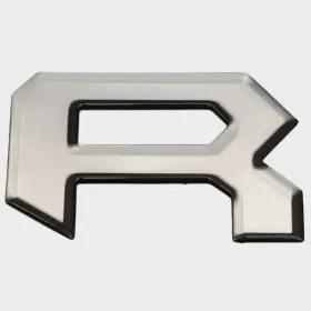 5922150 Malibu Boats Boat Raised Emblem Decal Ride R Silver Sticker