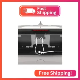 Cat-12.21 Marsrut Cute Cat Car Windshield Wiper Vinyl Art Sticker Decor Lovely Animal Mural Ar