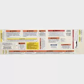 753744a Mastercraft Boat Warning Label Decals Sticker Kit