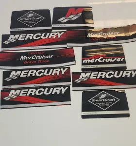881760a00 Mercruiser Genuine Nos Bravo Three Twin Prop Decals