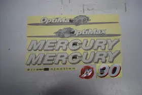 37-891815a07 Mercury Decal Set