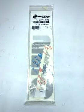 37-8m0142192 Mercury New- Sticker Decal 250 Rear Oem