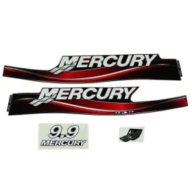 37-897507a01 Mercury Marine Marine/mercruiser New Oem Quicksilver Decal Set