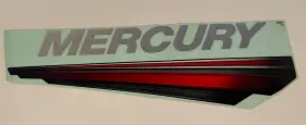 8m0097218 Mercury Marine Oem Decal Cowling Graphic Outboard Nos