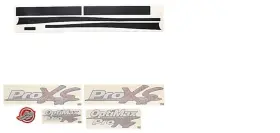 37-897136a07 Mercury Quicksilver 225 Pro Xs Decal Set Marine Boat