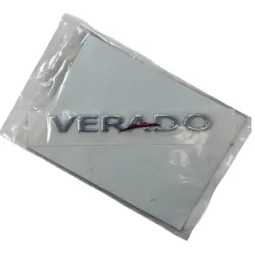 37-8m0024870 Mercury Quicksilver Raised Verado Silver And Red Decal Sticker Oem