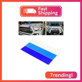 K113 Mochent 2 Pcs Classic Retro Style Tri-color Stripe Decal Sticker For Toyota Taco