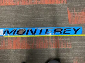 95104010-00-logo Monterey Boat Emblem - Chrome Look