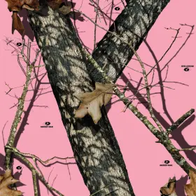 10004-12-bup Mossy Oak Graphics Break Up Pink Camo Boat Wrap Kit 18 X Easy Install Vinyl