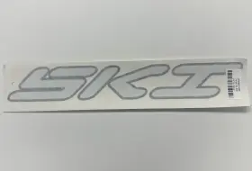 2332 Nautique Flat Inch Ski Decal Side Hill