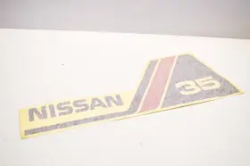 Zp021-11 Nissan 21ftft 35hp Decal Nos