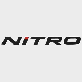 153242 Nitro Boats Boat Brand Decal 28 X 3 1/4 Inch Black