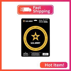 Open Road Brands 90236294 U.s. Army Adhesive Vinyl Decal - Iconic Sticker For Car Window Or Lap