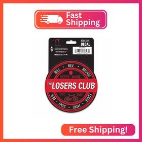 Open Road Brands 90236525 It Movie Losers Club Adhesive Vinyl Decal - Creepy Sticker For Car