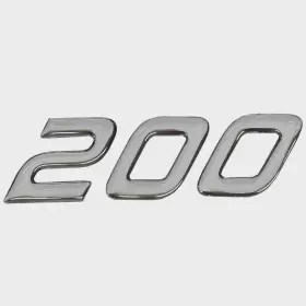70010527 Premier Pontoon Boats Boat Raised Model Decal 200 Sticker Silver