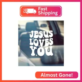 Bs-10 Rally Szn Jesus Loves You - Christian Car Vinyl Decal Bumper Sticker For Wall Window Bs-10 Rally Szn Jesus Loves You - Christian Car Vinyl Decal Bumper Sticker For Wall Window