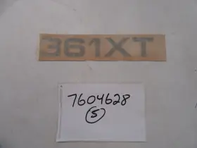 7604628 Ranger 361 Xt Decal 8 3/4 Inch X 1 5/8 Black And Silver Marine Boat