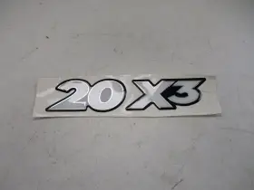 1944692 Ranger Boats 20 X3 Raised Decal White And Black Marine Boat