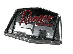 309777 Ranger Boats Raised Emblem Adhesive Logo Decal 50 Year Anniversary