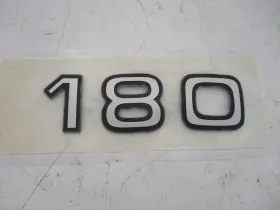 7604269 Ranger Boats 180 Raised Decal Silver And Black Marine Boat