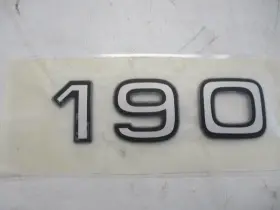 7604270 Ranger Boats 190 Raised Decal Silver And Black Marine Boat