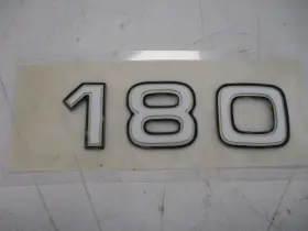 7604664 Ranger Boats 180 Raised Decal White / Black Gold Marine Boat