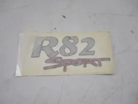 7604708 Ranger Boats R82 Sport Decal Sticker Silver / Red Black Marine Boat