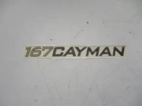 9891353 Ranger Boats 167 Cayman Raised Decal Gold / Brown /black Marine Boat
