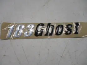 9891404 Ranger Boats 183 Ghost Raised Decal Silver And Black Marine Boat