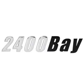 9891410 Ranger Boats Boat Raised Decal 2400 Bay Silver Black