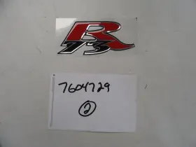 7604729 Ranger R 73 Raised Decal 5 3/4 Inch X 2 1/2 Red / Black Silver Boat